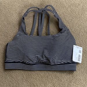 Lululemon Stripe Sports Bra